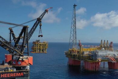 ABL completes marquee installation lift at Ichthys